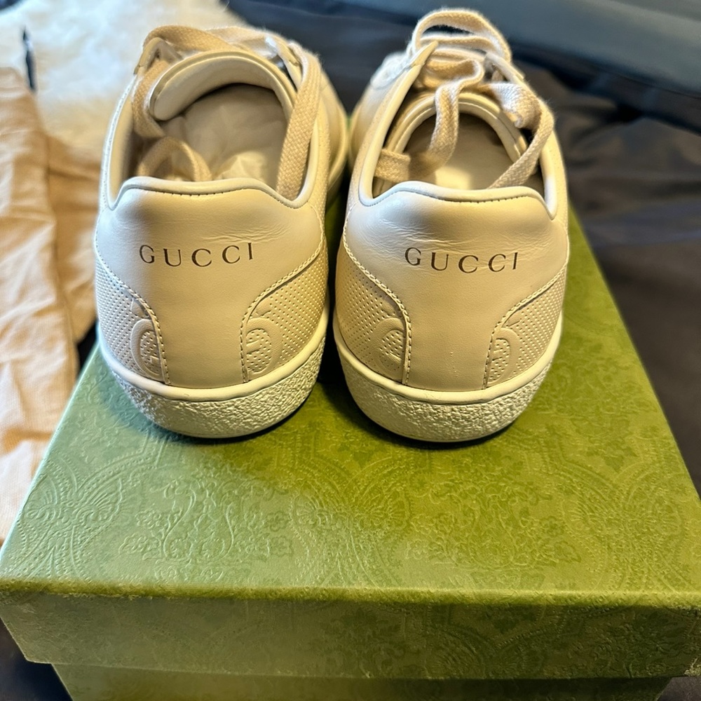 Gucci Embossed GG Ace Sneaker - Picture 2 of 9